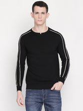 Status Quo |Black, Indigo Round Neck Sweater - 3XL, 4XL, 5XL